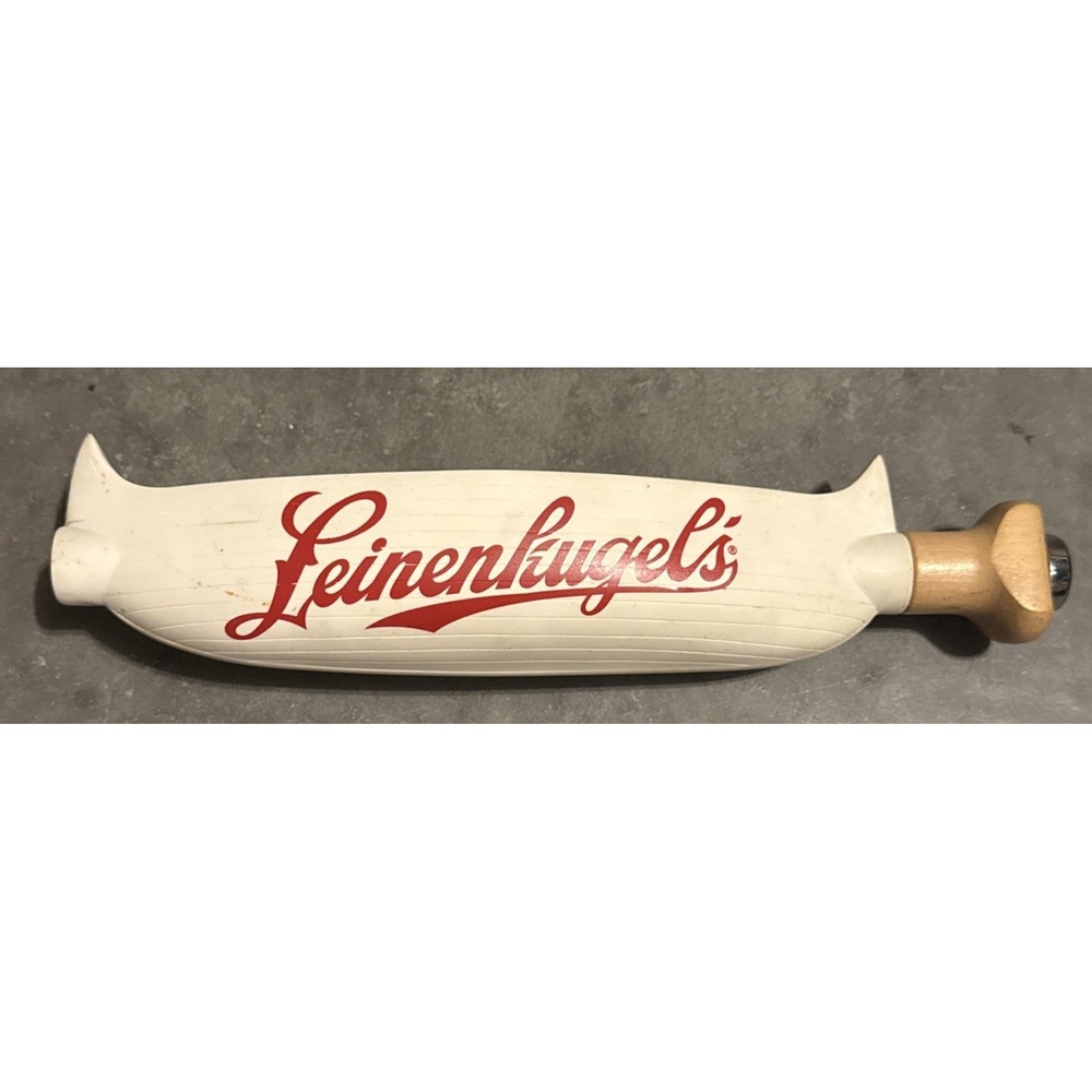 Leinenkugel's Canoe Shaped Beer Tap Handle with  Interchangeable Top Option